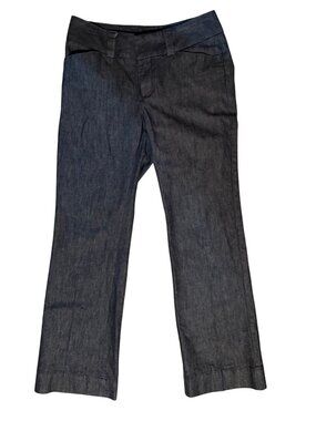 Gap Curvy Fit Flare Jeans Womens 4A Dark Wash Stretch Denim Mid Rise Bootcut